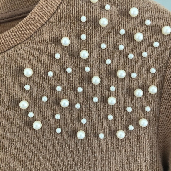 Zara Sweater with Pearl Detailing - Picture 2 of 4